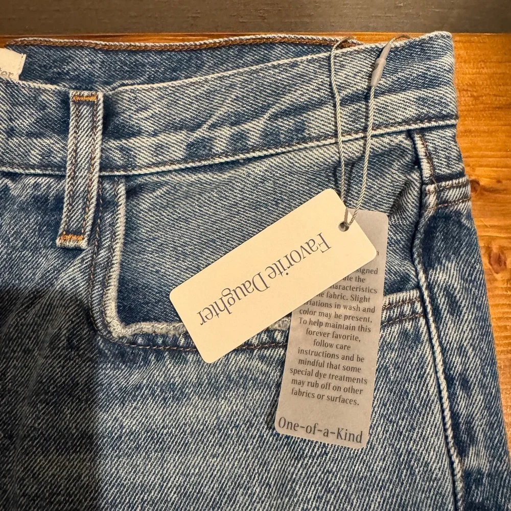 Favorite Daughter Denim The Mikaela Low Slung Long Slim Straight NWT - Picture 9 of 16